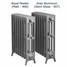 CI-RG-4-D-06-07 - Royal Georgian 4 Column Cast Iron Radiator H960mm x W866mm CI-RG-4-D-06-07 - Royal Georgian 4 Column Cast Iron Radiator H960mm x W866mm